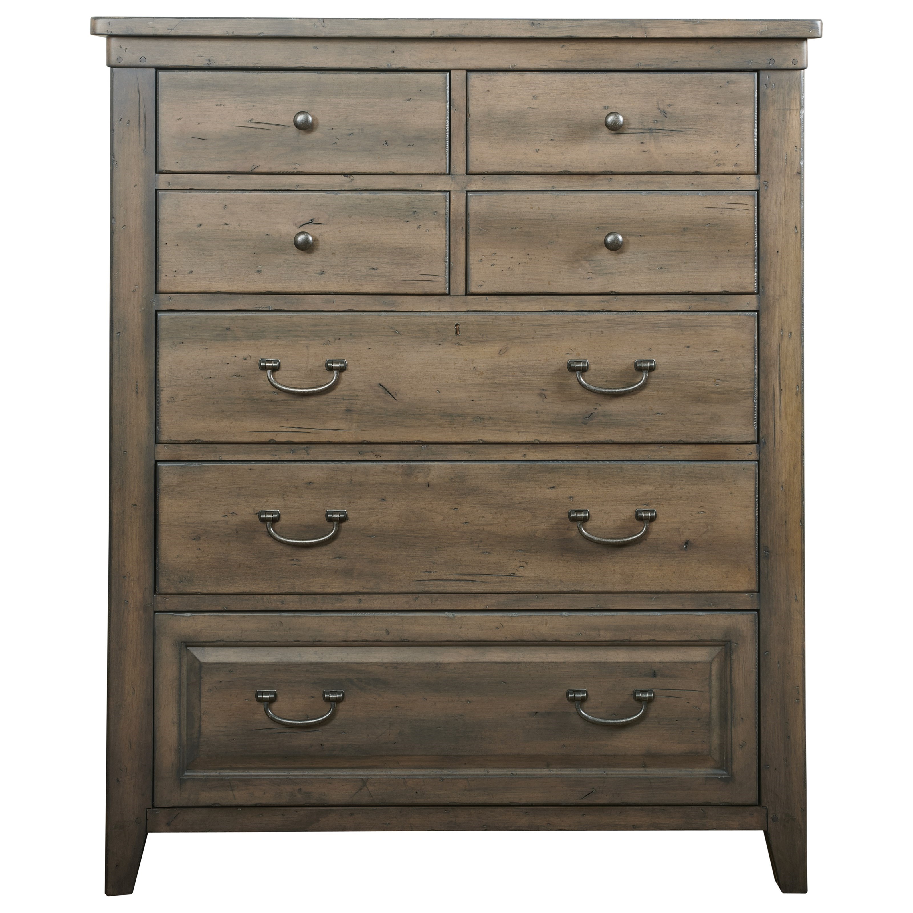 Kincaid Furniture Mill House 860215 Simon Solid Wood 7Drawer Chest